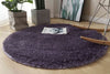 Load image into Gallery viewer, Dark Purple Soft Round Rug