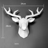 3D Deer Head Wall Statue