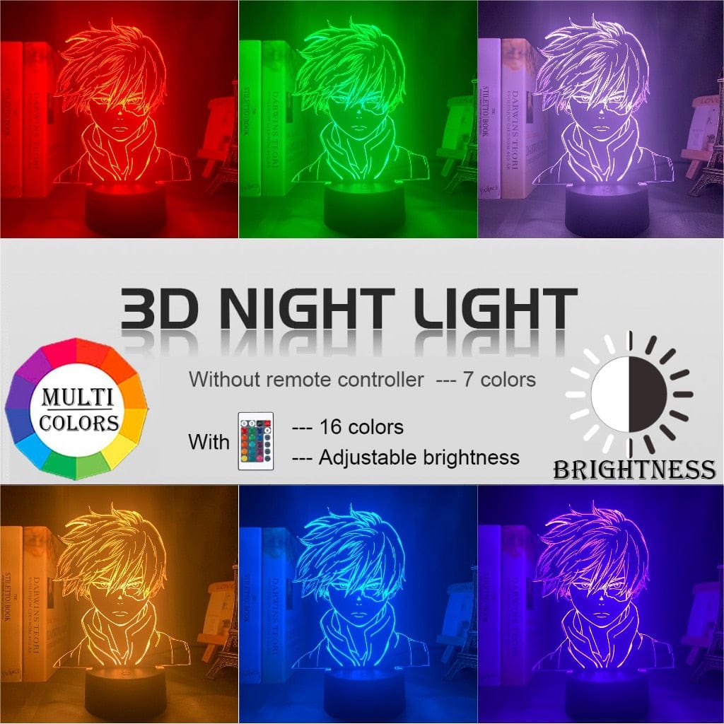 3D Illusion Lamp Led Night Light For Kids
