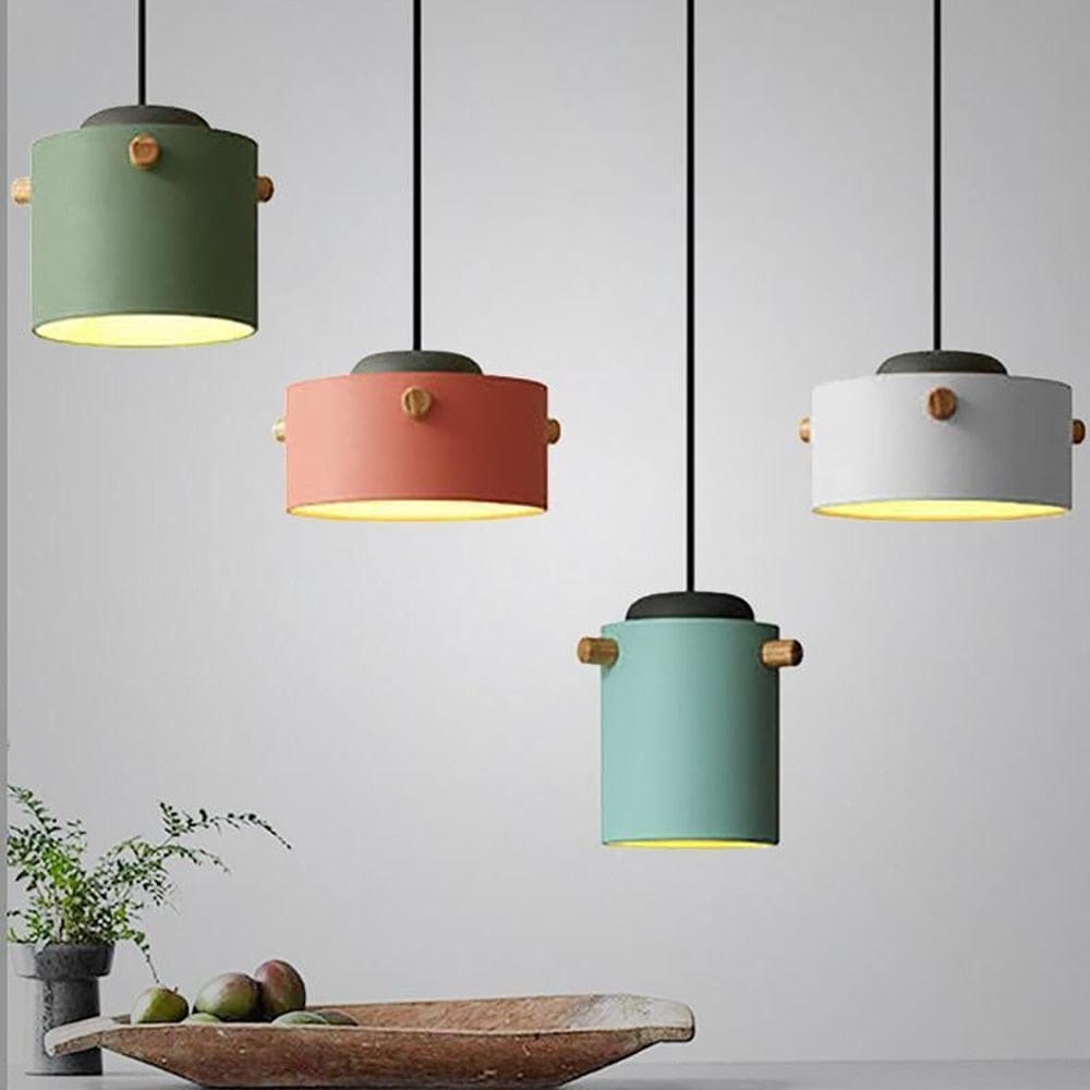 Colorful Scandinavian Hanging Lamps