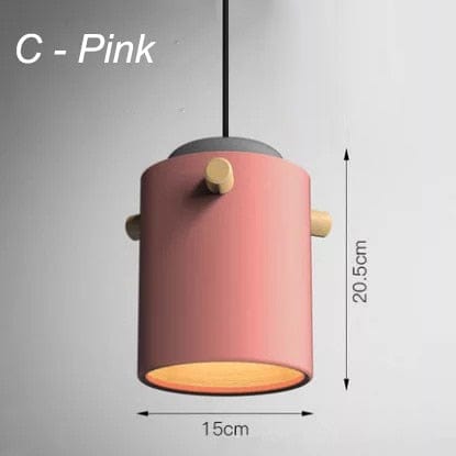Colorful Scandinavian Hanging Lamps - Premium  from 𝐵𝑒𝓈𝓉 𝒟𝑒𝒸𝑜𝓇𝓏 - Just $52.38! Shop now at 𝐵𝑒𝓈𝓉 𝒟𝑒𝒸𝑜𝓇𝓏