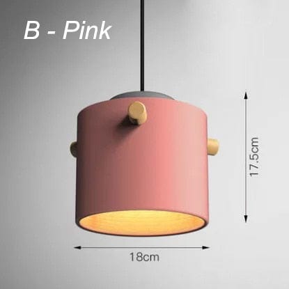 Colorful Scandinavian Hanging Lamps - Premium  from 𝐵𝑒𝓈𝓉 𝒟𝑒𝒸𝑜𝓇𝓏 - Just $52.38! Shop now at 𝐵𝑒𝓈𝓉 𝒟𝑒𝒸𝑜𝓇𝓏