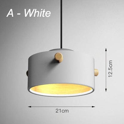LED Wooden Hanging Lighting Lamp