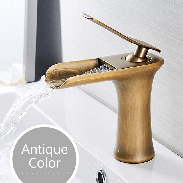 Waterfall Single Handle Faucet - Premium  from 𝐵𝑒𝓈𝓉 𝒟𝑒𝒸𝑜𝓇𝓏 - Just $63.49! Shop now at 𝐵𝑒𝓈𝓉 𝒟𝑒𝒸𝑜𝓇𝓏
