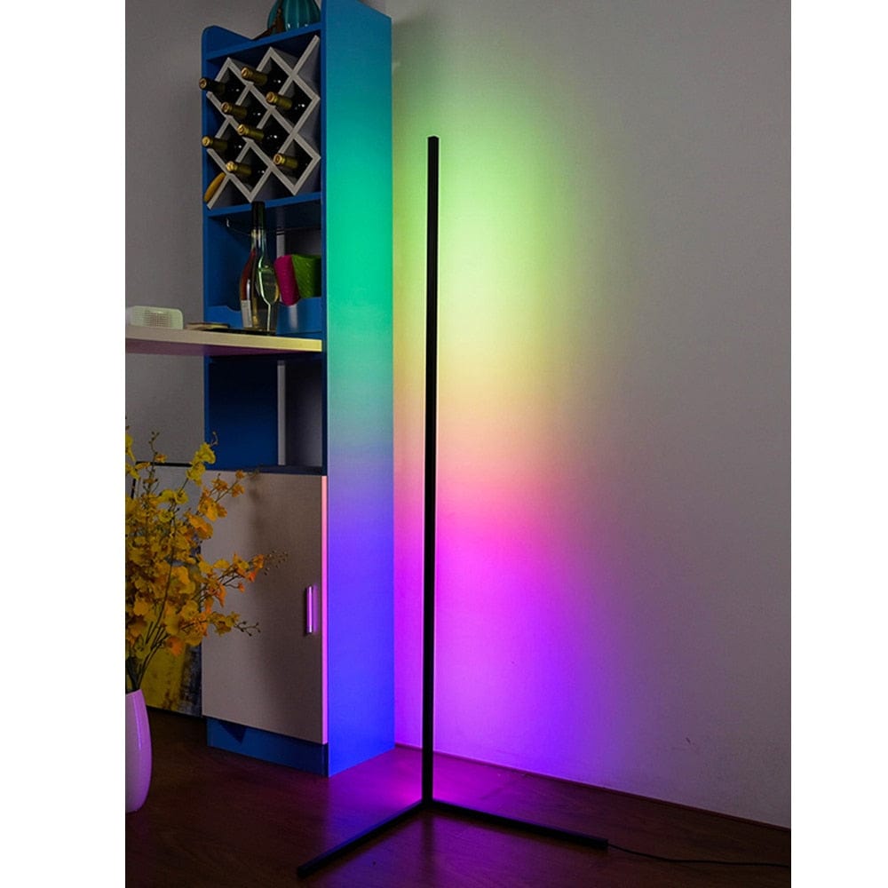 Led Corner Floor Modern Colorful Lamp