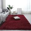Load image into Gallery viewer, Red Wine Fluffy Nordic Rug