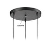 Load image into Gallery viewer, Modern Nordic Angled Drop Lights black chrome mounting