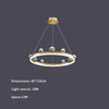Load image into Gallery viewer, single ring shape chandelier dimensions-1