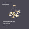 Load image into Gallery viewer, Luxury ring shape chandelier dimension