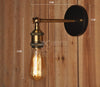 Vintage Industrial Design Wall Lamp - Premium  from 𝐵𝑒𝓈𝓉 𝒟𝑒𝒸𝑜𝓇𝓏 - Just $14.24! Shop now at 𝐵𝑒𝓈𝓉 𝒟𝑒𝒸𝑜𝓇𝓏