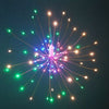Load image into Gallery viewer, Starburst multicolor hanging warm light