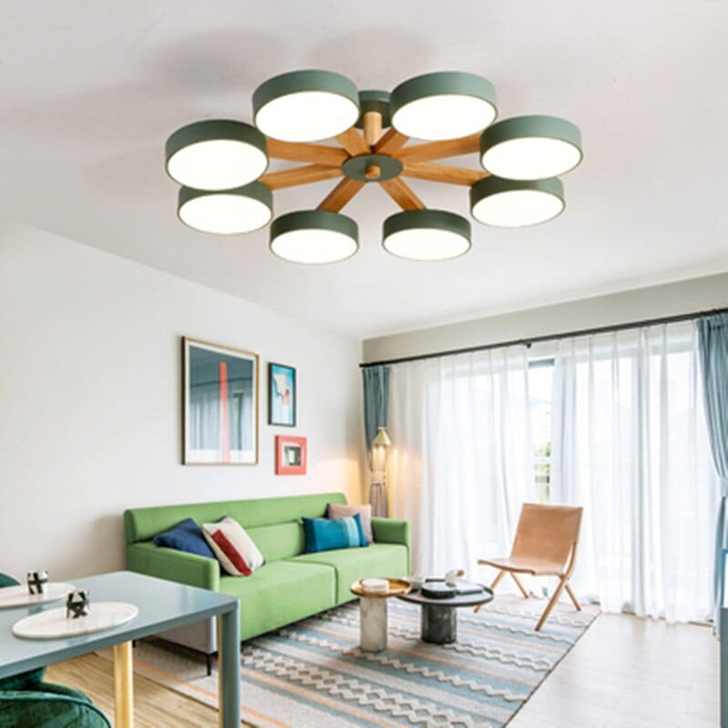 Nordic Solid Wooden Ceiling Chandelier - Premium  from 𝐵𝑒𝓈𝓉 𝒟𝑒𝒸𝑜𝓇𝓏 - Just $133.87! Shop now at 𝐵𝑒𝓈𝓉 𝒟𝑒𝒸𝑜𝓇𝓏
