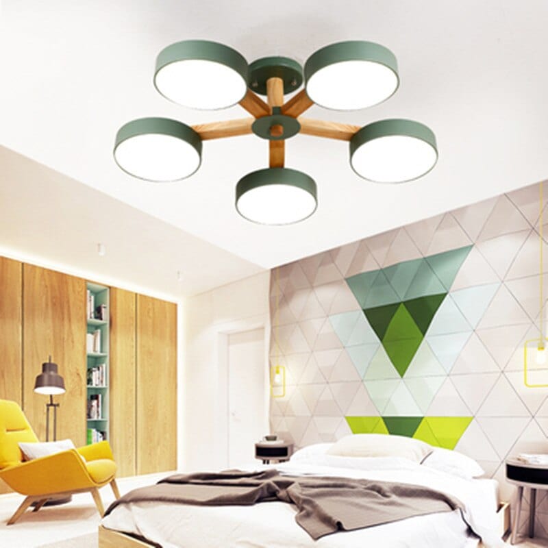 Nordic Solid Wooden Ceiling Chandelier - Premium  from 𝐵𝑒𝓈𝓉 𝒟𝑒𝒸𝑜𝓇𝓏 - Just $133.87! Shop now at 𝐵𝑒𝓈𝓉 𝒟𝑒𝒸𝑜𝓇𝓏