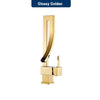 Load image into Gallery viewer, Glossy Golden Basin Faucet