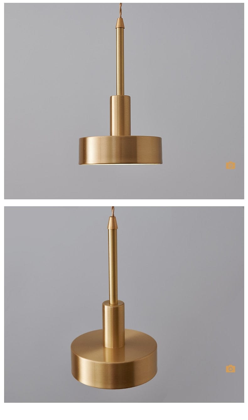 Nordic Style Modern Copper Lights - Premium  from 𝐵𝑒𝓈𝓉 𝒟𝑒𝒸𝑜𝓇𝓏 - Just $60.77! Shop now at 𝐵𝑒𝓈𝓉 𝒟𝑒𝒸𝑜𝓇𝓏