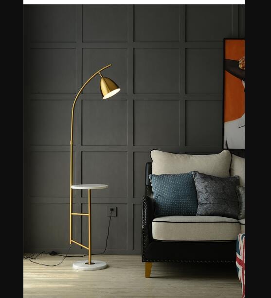 Modern Nordic Lamp With Side Table - Premium  from 𝐵𝑒𝓈𝓉 𝒟𝑒𝒸𝑜𝓇𝓏 - Just $463.05! Shop now at 𝐵𝑒𝓈𝓉 𝒟𝑒𝒸𝑜𝓇𝓏