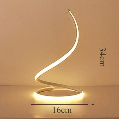 Dimensions of Modern Led Table Lamp