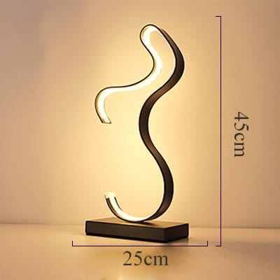 Dimensions of Modern Led Table Lamp-1