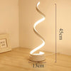 Dimension of Modern Spiral Led Table Lamp-1