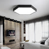LED hexagon ceiling light for living room